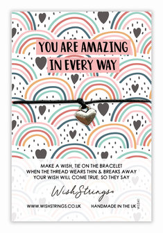 You are Amazing in every way  - Wish armband