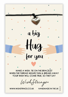 A big Hug for you - Wish armband