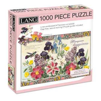 LANG Puzzle - Garden Botanicals