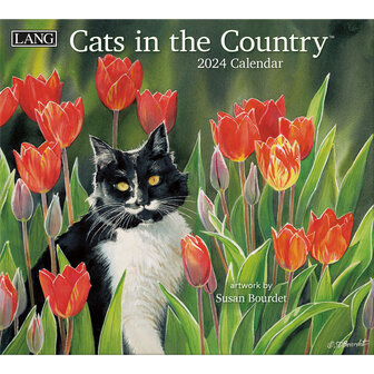 Lang kalender 2024 Cats in the country 
