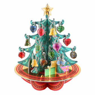 3D Kerstboom Adventskalender -Pirouette