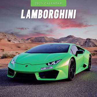 Lamborghini calendar 2025