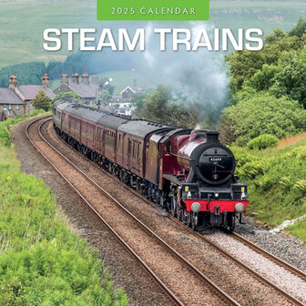Steam Trains calendar 2025