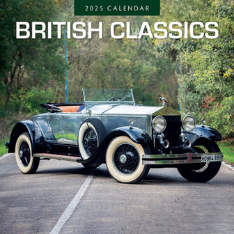 British Classics calendar 2025