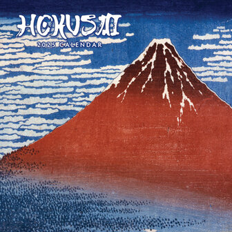 Hokusai calendar 2025