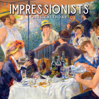 Impressionists calendar 2025
