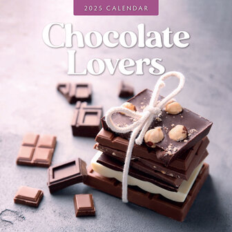 Chocolate Lovers wall calendar 2025