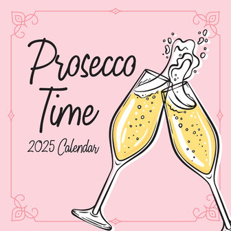 Prosecco Time wall calendar 2025