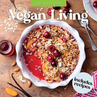 Vegan Living wall calendar 2025