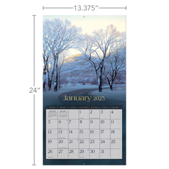 LANG Calendar 2025 Around The World