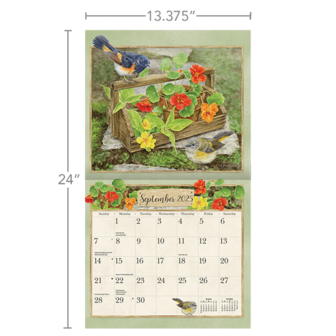 LANG Calendar 2025 Birds In The Garden 