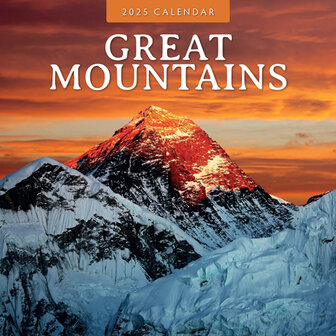 Great Mountains kalender 2025