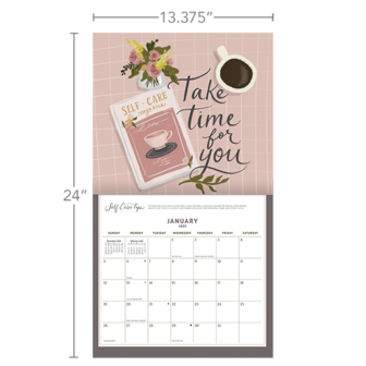 Lang Kalender 2024 Be gentle with yourself 