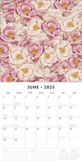 Botanical Flowers kalender 2025