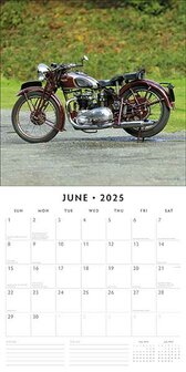 Classic Bikes calendar 2025