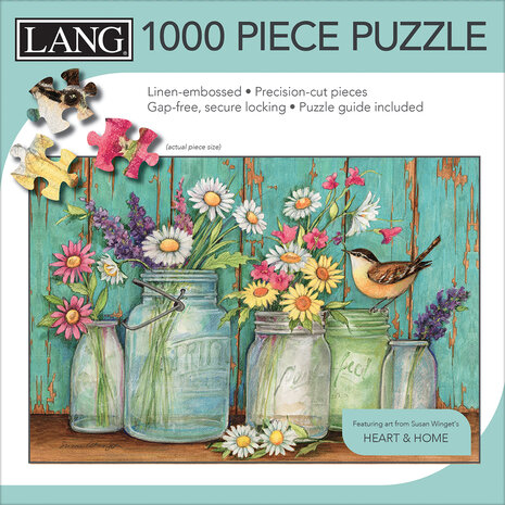 LANG Puzzle - Heart & Home 