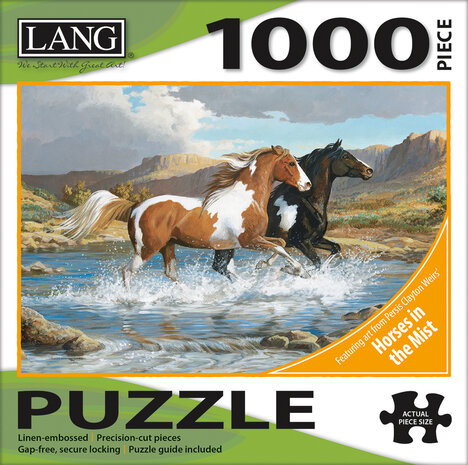 LANG Puzzle - Horses in the mist