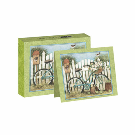 Boxed Note cards - Blue Bicycle 