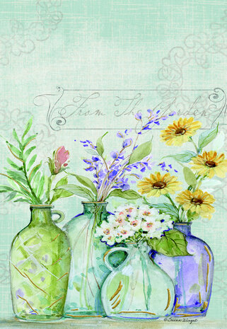 Note Pad - Garden Vase 