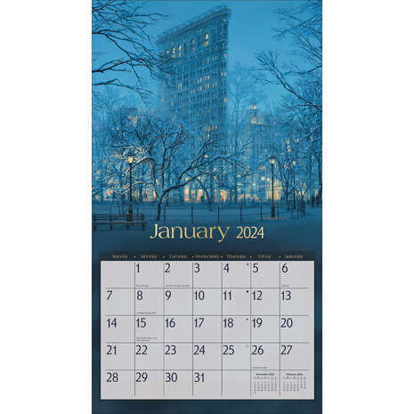 Lang Kalender 2024 Around the world 