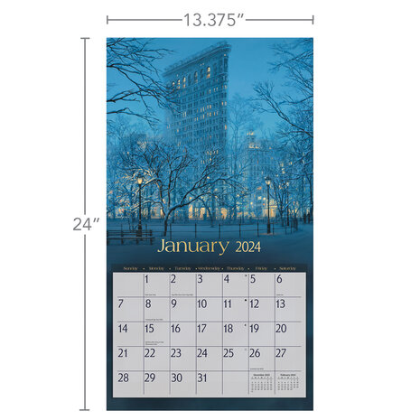 Lang Kalender 2024 Around the world 
