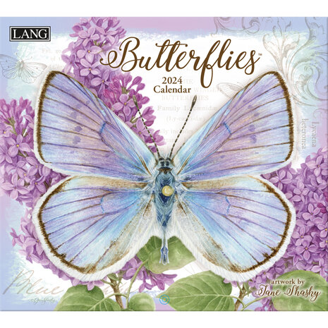 Lang Kalender 2024 Butterflies 