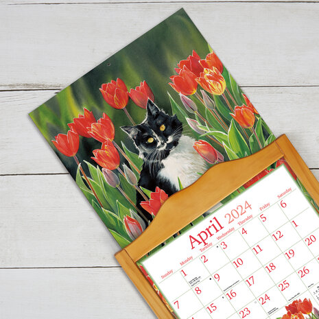 Lang kalender 2024 Cats in the country 