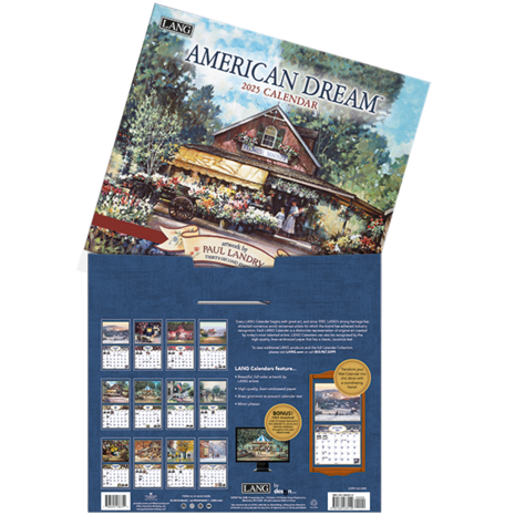 LANG Kalender 2025 American Dream 