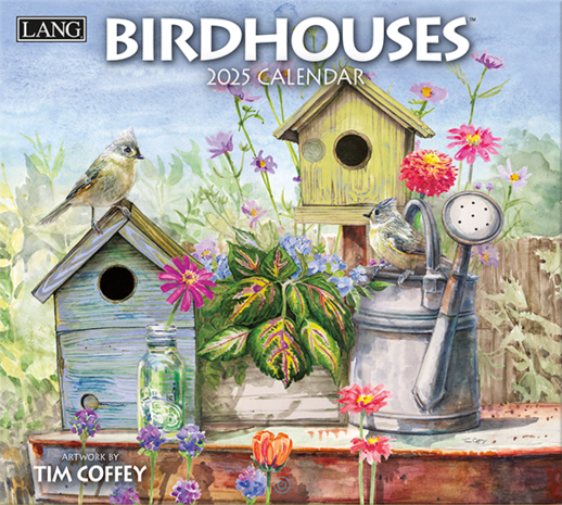 LANG kalender 2025 Birdhouses 