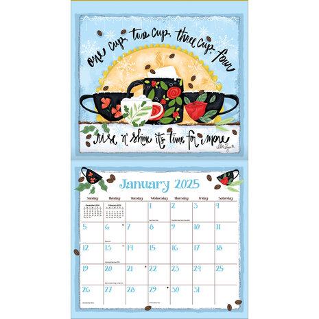 LANG kalender 2025 Coffee