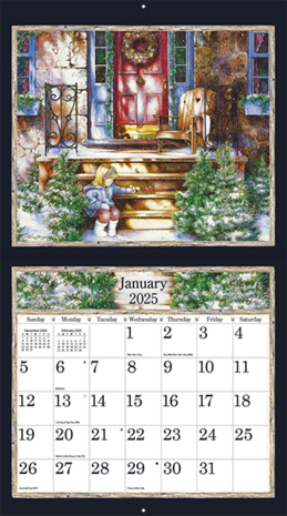 LANG Kalender 2025 Country Welcome
