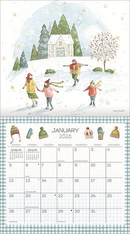 LANG Calendar 2025 Blissful Moments